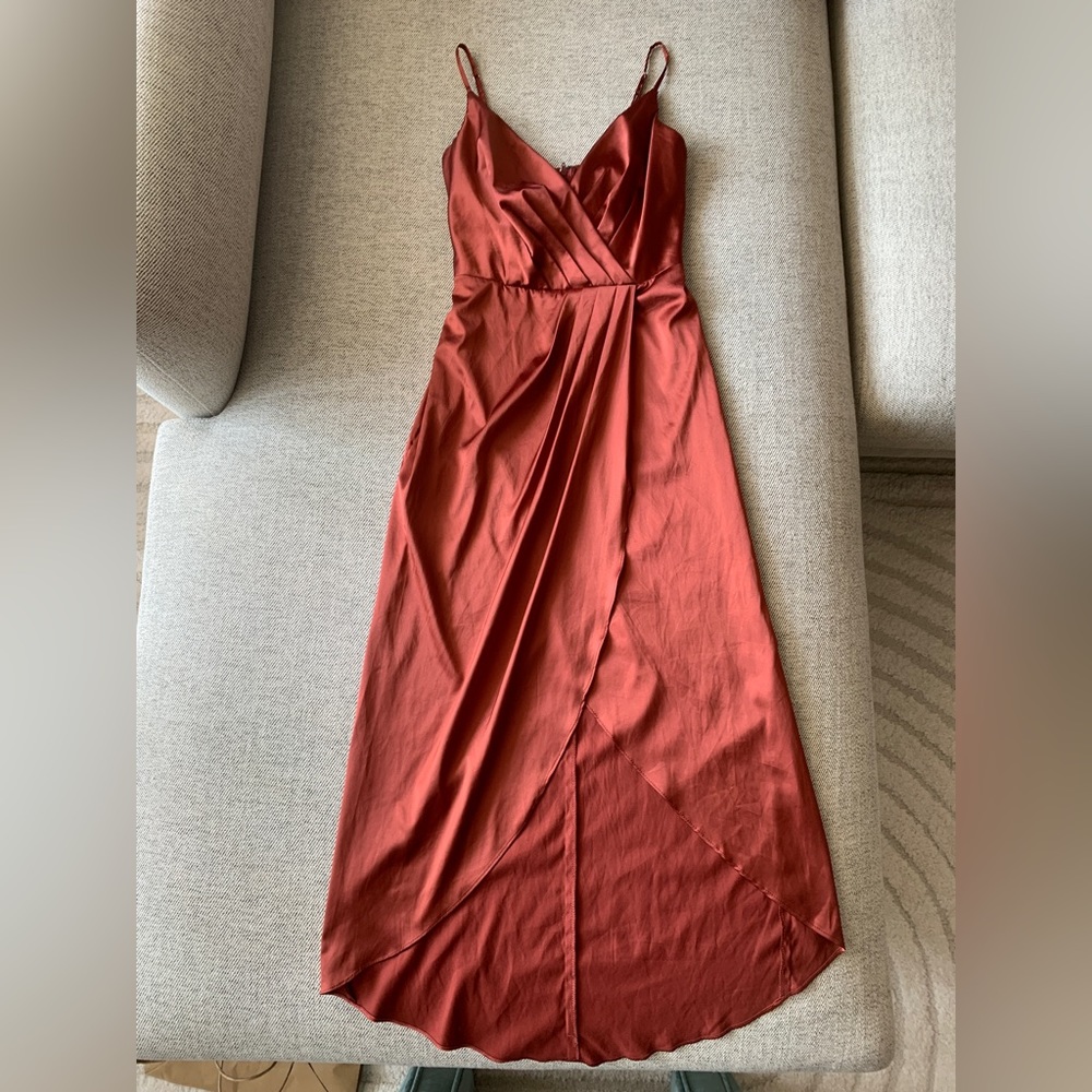 David’s Bridal Midi dress - Cinnamon - size 2